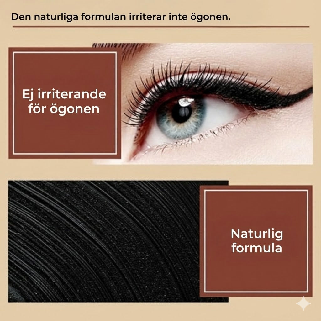 Vattentät eyeliner – matt svart & 12 timmars hållbarhet utan att kladda