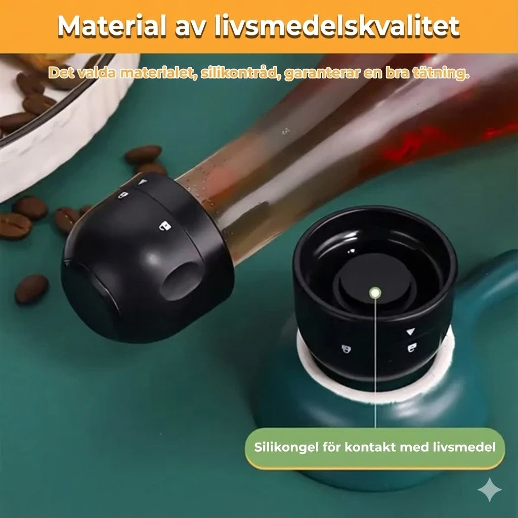 Vakuumpump vinförslutare – håller vinet fräscht längre