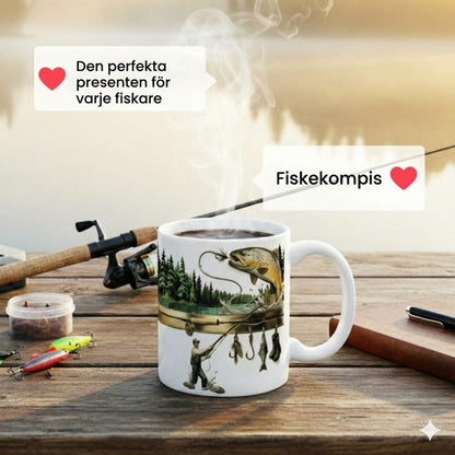 Fiskarens kaffemugg - Rolig present