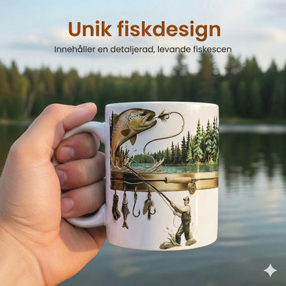 Fiskarens kaffemugg - Rolig present