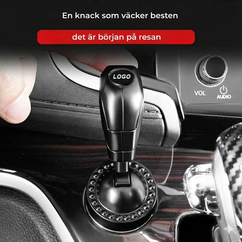 Start-/stopp knapp skydd med bilens logotyp