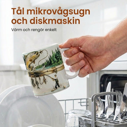 Fiskarens kaffemugg - Rolig present
