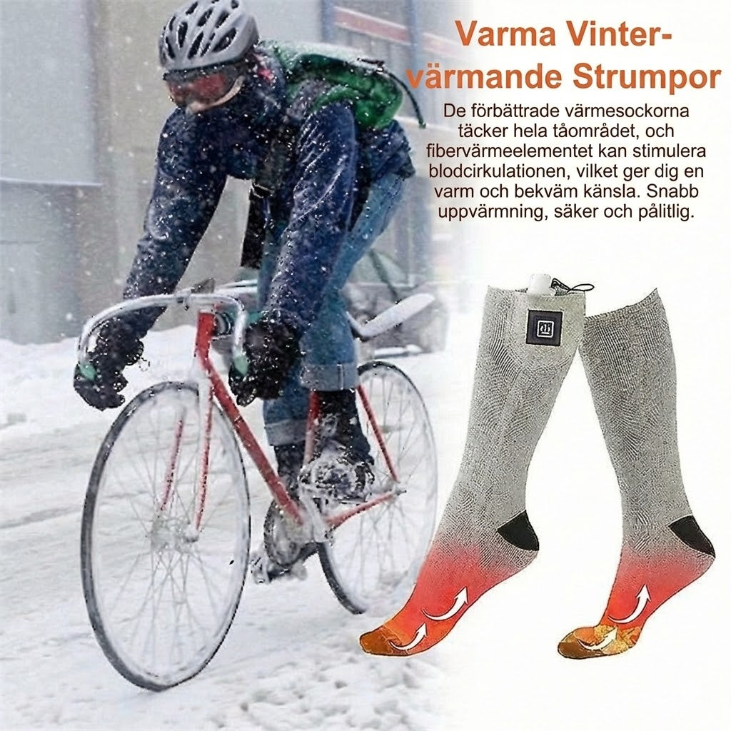 Uppladdningsbara värmestrumpor