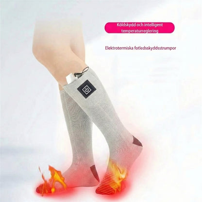 Uppladdningsbara värmestrumpor