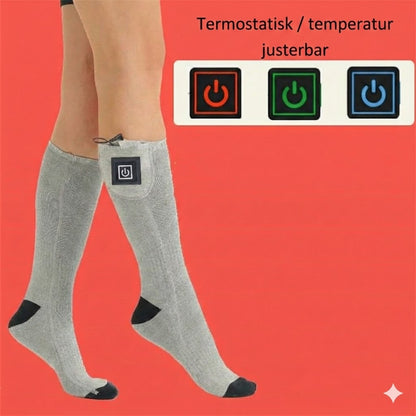 Uppladdningsbara värmestrumpor