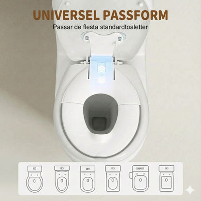 Bärbar, hopfällbar toalettsits för barn