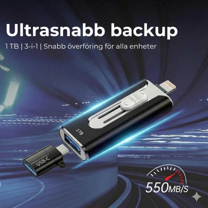Hevlio™ bärbar SSD – för bärbara datorer och spel