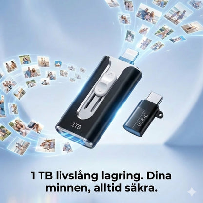 Hevlio™ bärbar SSD – för bärbara datorer och spel
