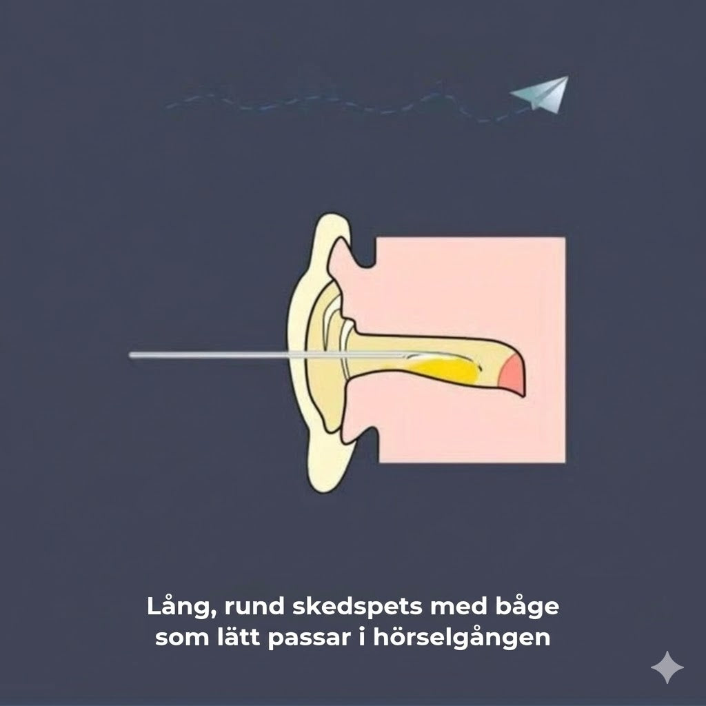 Professionellt öronrengöringsset (6 delar)