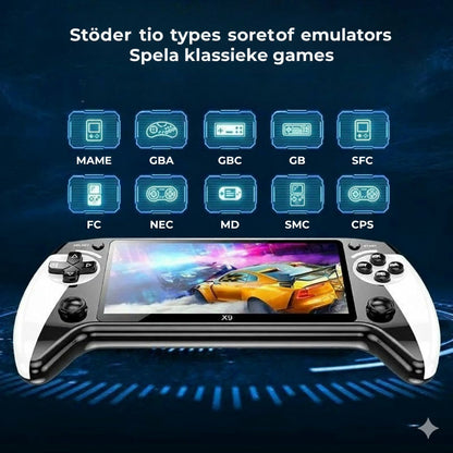 Portabel retro spelkonsol – 20 000 spel