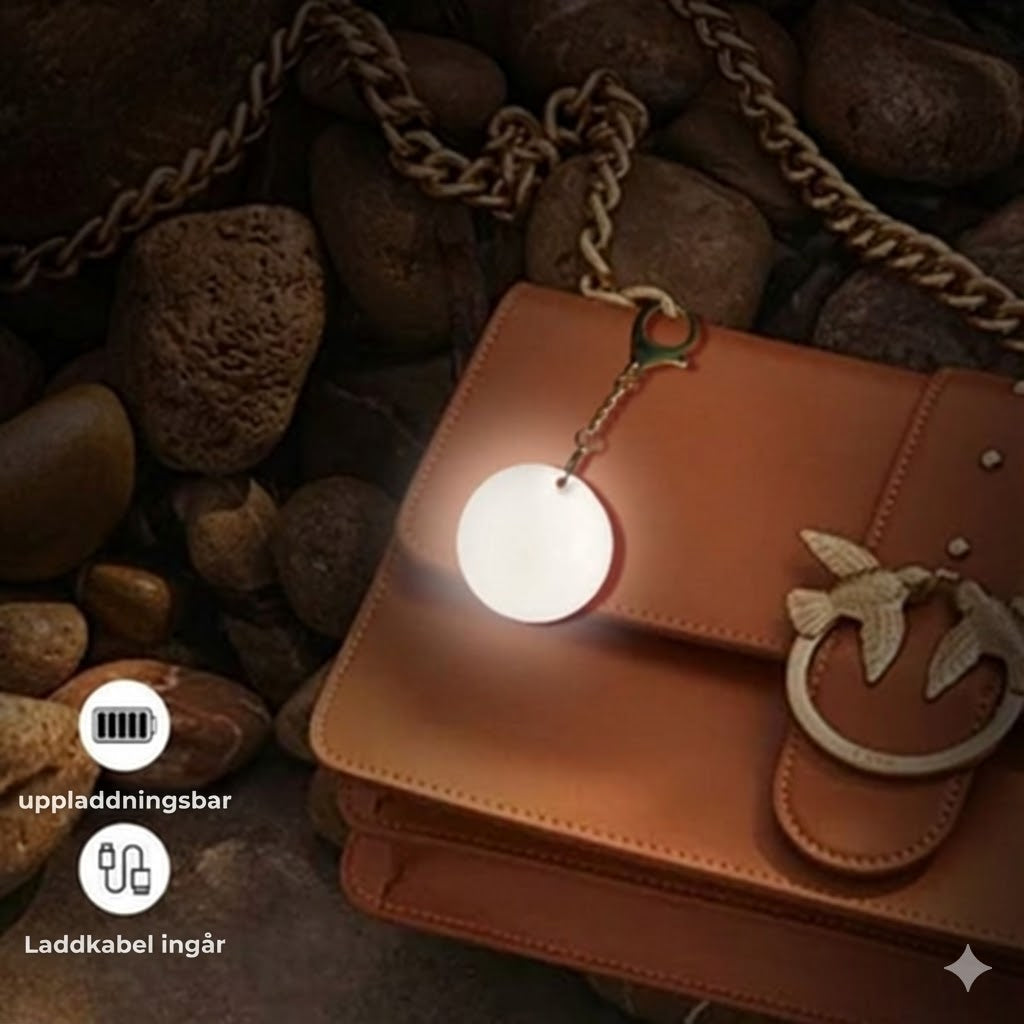 LED-nyckelring med touchsensor