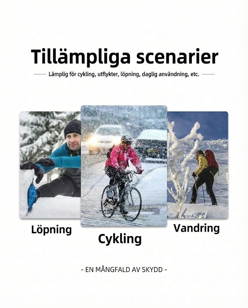 Värmande vinterhandskar med pekskärmsfunktion