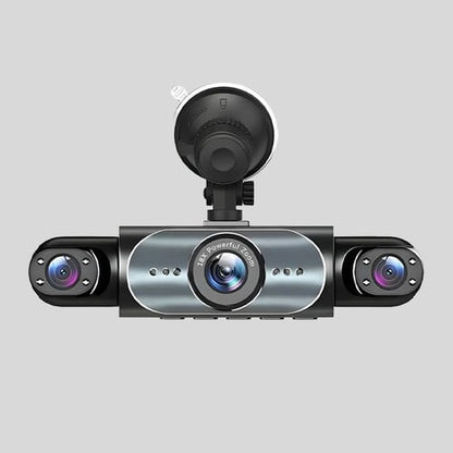 Dashcam-system med fyra kameror